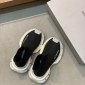 Replica Balenciaga Black Knit Fabric Speed Trainer Sneakers