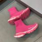 Replica Balenciaga Pink and white Balenciaga speed trainers