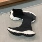 Replica Balenciaga Black Knit Fabric Speed Trainer Sneaker