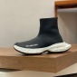 Replica Balenciaga Black Knit Fabric Speed Trainer Sneaker