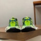Replica Balenciaga Men's 3xl Mesh Runner Sneakers, Fluo Yellow/Blue