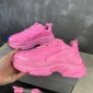 Replica Balenciaga Triple S Sneaker 'Fluorescent Pink'