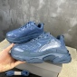 Replica Balenciaga Triple S Sneakers - Blue