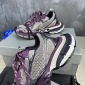 Replica Balenciaga 3xl Lace-up Sneakers in Purple