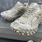 Replica Balenciaga Men's Bouncer Sneakers Worn-Out - Beige