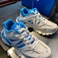 Replica Balenciaga / Adidas Track Forum Low Top Sneaker in Blue for Men