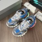 Replica Balenciaga Track Men's White Sneakers blue