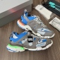 Replica Balenciaga Track Men's White Sneakers blue