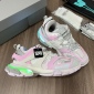 Replica Balenciaga Track Led Sneaker Grey/pink /white