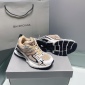 Replica Balenciaga - Runner Mesh And Faux Leather Trainers