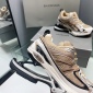 Replica Balenciaga - Runner Mesh And Faux Leather Trainers