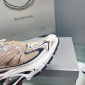 Replica Balenciaga - Runner Mesh And Faux Leather Trainers