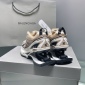 Replica Balenciaga - Runner Mesh And Faux Leather Trainers