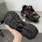 Replica Balenciaga Runner Graffiti Sneaker - Black -