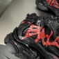 Replica Balenciaga Runner Graffiti Sneaker - Black -
