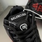 Replica Balenciaga Runner Graffiti Sneaker - Black -