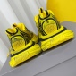 Replica Balenciaga 3xl Worn-out Effect Trainers - Yellow