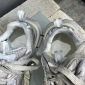 Replica Balenciaga 3XL Sneaker in White/Silver at Nordstrom, Size 8Us