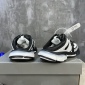 Replica black balenciaga track with white laces