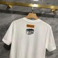 Replica LOUIS VUITTON Embroidered T-shirt