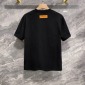 Replica T-shirt Louis Vuitton Black size L International in Cotton - 33758944