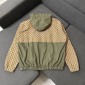 Replica GUCCI GG Cotton Canvas Zip Jacket