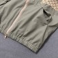 Replica GUCCI GG Cotton Canvas Zip Jacket