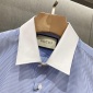 Replica Gucci Ticking Stripe Shirt With Contrast Collar