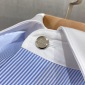 Replica Gucci Ticking Stripe Shirt With Contrast Collar