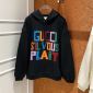 Replica GUCCI Felted Cotton Sweatshirt With Patch, Size L, White, Ready-to-wear