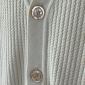 Replica GUCCI Knit Cotton Cardigan With Patch, Size S, White, Ready-to-wear