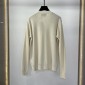 Replica GUCCI Knit Cotton Cardigan With Patch, Size S, White, Ready-to-wear