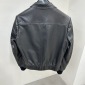 Replica Zara Mens Rare Genuine Buffalo Leather Jacket Size Small New