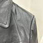 Replica Zara Mens Rare Genuine Buffalo Leather Jacket Size Small New