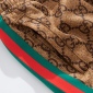 Replica Gucci - Webbing-Trimmed Logo-Print Jersey Track Pants - Camel Gucci