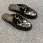 Replica Leather flats Louis Vuitton Black