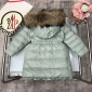 Replica MONCLER Jacket Kids color Green