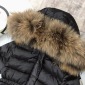 Replica MONCLER COLLECTION Hirmafur Long Down Jacket female Black