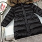 Replica MONCLER COLLECTION Hirmafur Long Down Jacket female Black