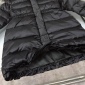 Replica MONCLER COLLECTION Hirmafur Long Down Jacket female Black