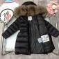 Replica MONCLER COLLECTION Hirmafur Long Down Jacket female Black