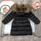 Replica MONCLER COLLECTION Hirmafur Long Down Jacket female Black