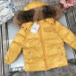 Replica New 2022 Winter Jacket Children down jackets & pant duck down Brand Raccoon Fur hood girl snowsuit set outerwear ski suit Parka