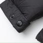Replica Fall Jackets for Men Warm Water Resistant Puffy Long Sleeve Regular Fit Cotton Jacket with Hood