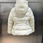 Replica MONCLER COLLECTION Avoce Short Down Jacket female White Ivory