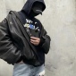 Replica BALENCIAGA Men's denim style jacket in black