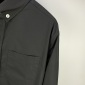 Replica Men’s Balenciaga Button Down Shir | Color: Black