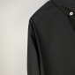 Replica Men’s Balenciaga Button Down Shir | Color: Black