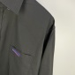 Replica Men’s Balenciaga Button Down Shir | Color: Black