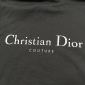 Replica DIOR - Christian Dior Couture Hooded Sweatshirt Black Cotton Fleece With Dévoré Effect